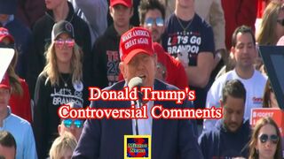 Donald Trump makes controversial comments at rally in Ohio