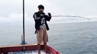 Fish strike