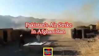 Afghanistan says Pakistani strikes on its territory have killed at least eight people