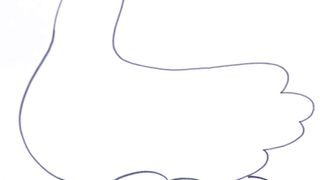 Dibujo de gallina