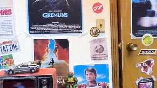 A miniature room from the 1980s