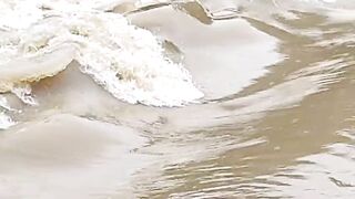 Water flowing