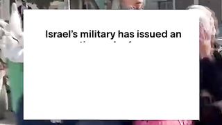 Israel orders 1 million people in gaza to leave their homes in 24 hours