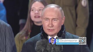 ПУТИН ВЫСТУПИЛ НА КОНЦЕРТЕ В ЧЕСТЬ 10летия воссоединения Крыма с Россией