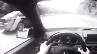 Mercedes Benz won the BMW race MERCEDES Benz Outplayed and destroyed BMW