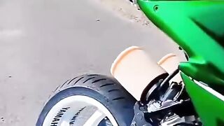 Twin cylinder Aerox by