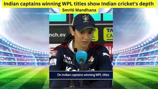 Indian captains winning WPL titles show Indian cricket's depth Smriti Mandhana