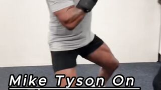Mike Tyson training