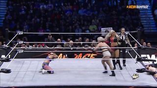 Mariah May & Toni Storm (w/Luther) vs Kayla Sparks & LMK