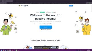 Get FREE 3$ by signing up and start making money by sharing your network