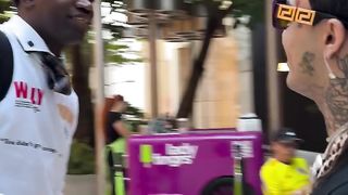That time when my husband Kenny Brooks sold Lil Pump his Pink Miracle Shoe Cleaner