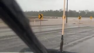 Cyclone Megan: Remote residents trapped as cyclone crosses coast