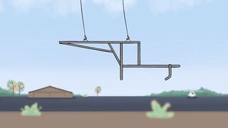 Big Construction_ helicopter. Kids' cartoon.