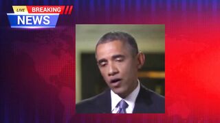 A.I. Barack Obama got a visit from Trump!