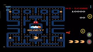 Playing the game pacman