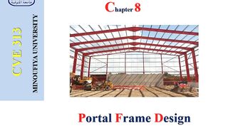 Design of Portal Frame to ECP
