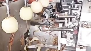 very fast machine for peeling apples