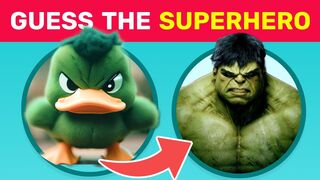 Sadaan Ali Quiz / Guess the Superhero by Animal ????????????‍♂️ Marvel / DC Hero Quiz