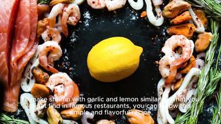 This delicious shrimp recipe with garlic and lemon is inspired by the most famous restaurants