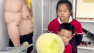 Cotton candy art flower making