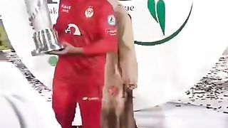 Islamabad United players enjoy winning movements with families