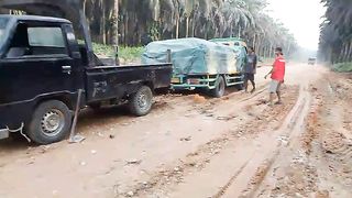 freight car stuck in clay