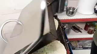 Sucuklu Pastırmalı Bazlama Tost.
