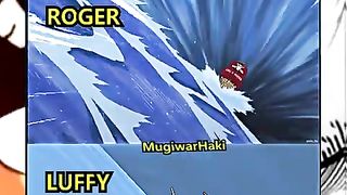 Roger & Luffy reach Skypiea 24 years apart ????  #onepiece #luffy #reaction #roger