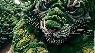 "Nature's Artistry: Animals Painted by Mother Earth"