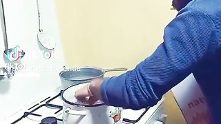 PABLO ESCOBAR when he was making her tea :))))