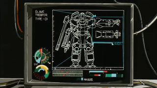 Anime, war machine prototype