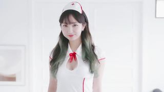 (4K Nurse Cosplay Costume Stockings