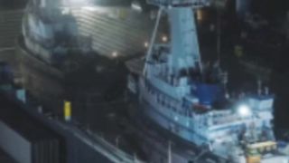 How do ships move in the darkness without accidents?