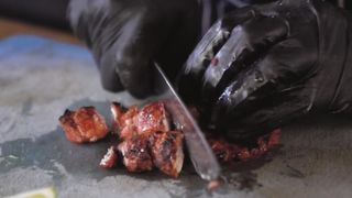 Grilled Eggplant Stuffed with Ground Beef and Cheese Recipe