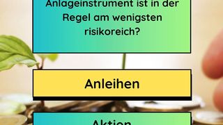 Kein Angst vor Investition