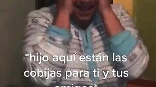 Como cuando no te ofrecen nada con que arroparte ????????