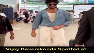 Vijay Deverakonda Spotted at Airport #vijaydeverakonda #shorts #short #trending #viral #bollywood #shortvideo