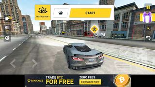 Extrem car driving
