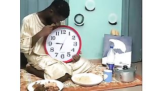 When my friend fasting in Ramadan