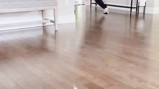 House cleaning in timed. Satisfying video.