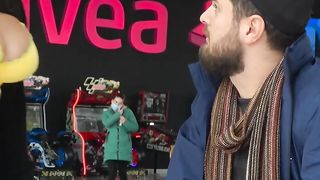 ???? WOW ???? Talking Way Too Close #comedy #funny #crazygirl #prank