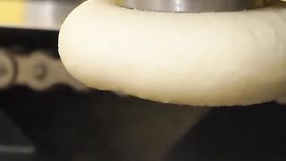 State food making bread making Korean video