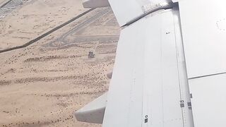 Landing watching from wings
