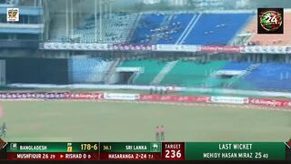 BD vs SL 3rd ODi Match 2024. Short video