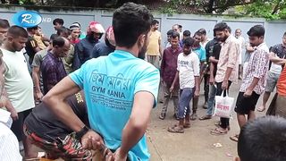 ড্রেনের ভেতর থেকে ভেসে আসে গোঙানির শব্দ
