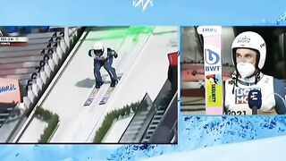 Ski jumping family viral video