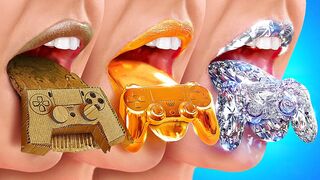 RICH VS BROKE VS GIGA RICH GAMER || Expensive VS Cheap Gaming | Funny Tips And Easy Hacks by 123 GO!