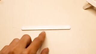cellphone holder from ice cream sticks