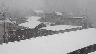 Snowfall in Swat