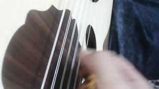 The music of the soul is playing the lute